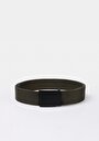 thumb-Afficher les détails de Ceinture Kaki Modern Fit Homme
