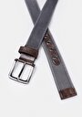 thumb-Afficher les détails de Ceinture Bleu Modern Fit Homme