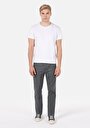 thumb-Afficher les détails de Pantalon Anthracite Uzun Medium Rise En  Regular Fit Homme