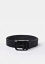 thumb-Afficher les détails de Ceinture Noir Modern Fit Homme