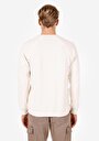 thumb-Afficher les détails de T-shirt À Manches Longues Ecru Regular Fit  Homme