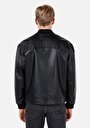 thumb-Afficher les détails de Veste Pu Noir   Regular Fit Homme