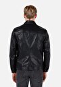 thumb-Afficher les détails de Veste Pu Noir   Regular Fit Homme