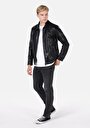 thumb-Afficher les détails de Veste Pu Noir   Regular Fit Homme