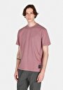thumb-Afficher les détails de T-shirt À Manches Courtes Rose Comfort Fit Droit Homme