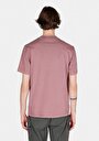 thumb-Afficher les détails de T-shirt À Manches Courtes Rose Comfort Fit Droit Homme