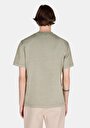 thumb-Afficher les détails de T-shirt À Manches Courtes Vert Comfort Fit Droit Homme