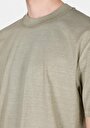 thumb-Afficher les détails de T-shirt À Manches Courtes Vert Comfort Fit Droit Homme