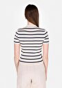 thumb-Afficher les détails de Tricot Beige Slim Fit  Femme