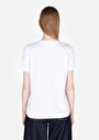 thumb-Afficher les détails de T-shirt À Manches Courtes Blanc Regular Fit Imprimé Femme