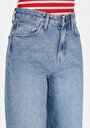 thumb-Afficher les détails de 970 Berry Pantalon  Wide Leg High Rise En Jean Regular Fit Femme