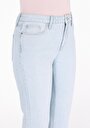 thumb-Afficher les détails de 896  Maria Pantalon    En Jean Mom Fit Femme