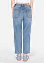 thumb-Afficher les détails de 884 Lauren Pantalon    En Jean Straight Fit Femme