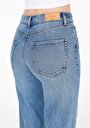 thumb-Afficher les détails de 884 Lauren Pantalon    En Jean Straight Fit Femme