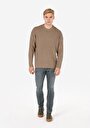 thumb-Afficher les détails de Pull Beige Comfort Fit Manches Longues  Homme
