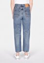 thumb-Afficher les détails de 884 Lauren Pantalon    En Jean Straight Fit Femme