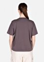 thumb-Afficher les détails de T-shirt À Manches Courtes Anthracite Regular Fit Imprimé Femme