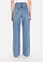 thumb-Afficher les détails de 970 Berry Pantalon  Wide Leg High Rise En Jean Regular Fit Femme