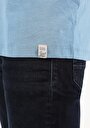thumb-Afficher les détails de T-shirt À Manches Courtes Bleu Regular Fit  Homme
