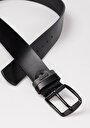 thumb-Afficher les détails de Ceinture Noir Modern Fit Homme