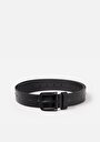 thumb-Afficher les détails de Ceinture Noir Modern Fit Homme
