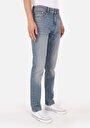 thumb-Afficher les détails de 044 Karl Pantalon Bleu Straight Leg Low Rise En  Straight Fit Homme