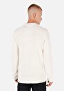 thumb-Afficher les détails de Pull Ecru Regular Fit Manches Longues  Homme