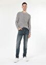 thumb-Afficher les détails de 041 Danny Pantalon Denim Slim Leg  En  Slim Fit Homme