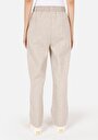 thumb-Afficher les détails de Pantalon De Survêtement Beige Regular Fit Femme