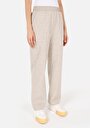 thumb-Afficher les détails de Pantalon De Survêtement Beige Regular Fit Femme