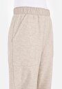 thumb-Afficher les détails de Pantalon De Survêtement Beige Regular Fit Femme