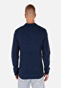 thumb-Afficher les détails de Pull Marine Regular Fit Manches Longues  Homme