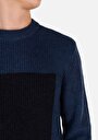 thumb-Afficher les détails de Pull Marine Regular Fit Manches Longues  Homme
