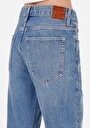thumb-Afficher les détails de 945 Daisy Pantalon Bleu   En  Straight Fit Femme