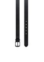thumb-Afficher les détails de Ceinture Noir Modern Fit Homme