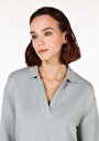 thumb-Afficher les détails de T-shirt À Manches Longues Vert Regular Fit  Femme