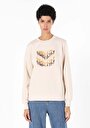 thumb-Afficher les détails de Pull-over Beige Regular Fit  Femme