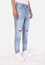thumb-Afficher les détails de 058 Otto Pantalon    En Jean Loose Tapered Fit Homme