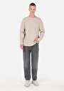 thumb-Afficher les détails de T-shirt À Manches Longues Beige Comfort Fit  Homme