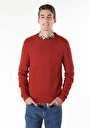 thumb-Afficher les détails de Pull Marron Regular Fit   Homme