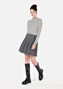 thumb-Afficher les détails de T-shirt À Manches Longues Blanc Slim Fit  Femme