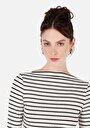 thumb-Afficher les détails de T-shirt À Manches Longues Blanc Slim Fit  Femme