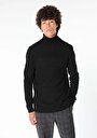 thumb-Afficher les détails de Pull Noir Slim Fit   Homme