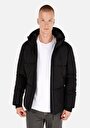 thumb-Afficher les détails de Veste Noir Slim Fit Manches Longues  Polyester Homme