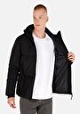 thumb-Afficher les détails de Veste Noir Slim Fit Manches Longues  Polyester Homme