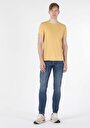 thumb-Afficher les détails de T-shirt À Manches Courtes Jaune Classic Fit  Homme