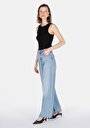 thumb-Afficher les détails de 970 Berry Pantalon    En Jean Regular Fit Femme