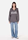 thumb-Afficher les détails de Pull Gris Comfort Fit Manches Longues  Femme