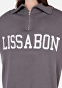 thumb-Afficher les détails de Pull Gris Comfort Fit Manches Longues  Femme
