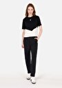 thumb-Afficher les détails de T-shirt À Manches Courtes Noir Regular Fit Imprimé Femme